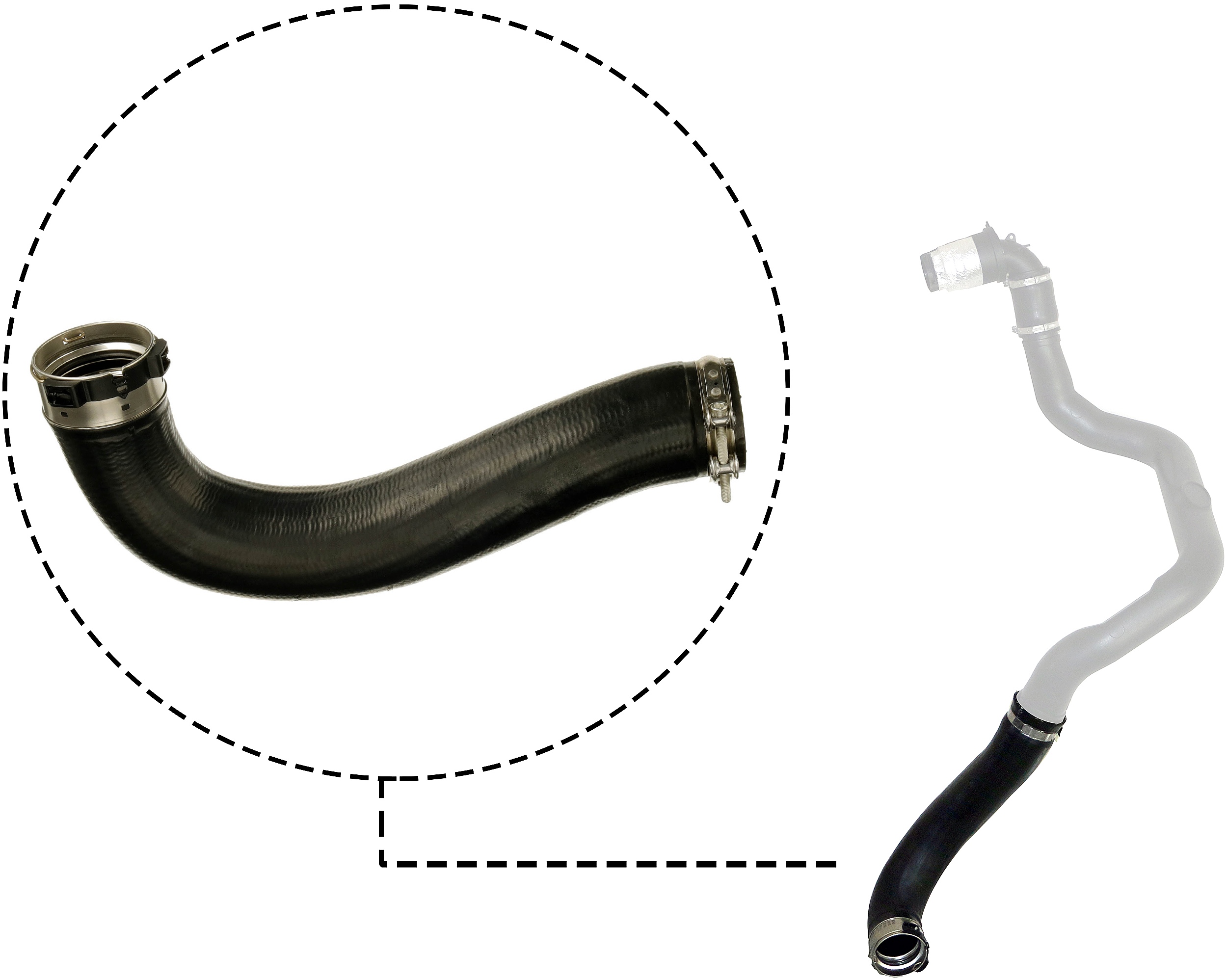 Gates Laadlucht-/turboslang 09-0533