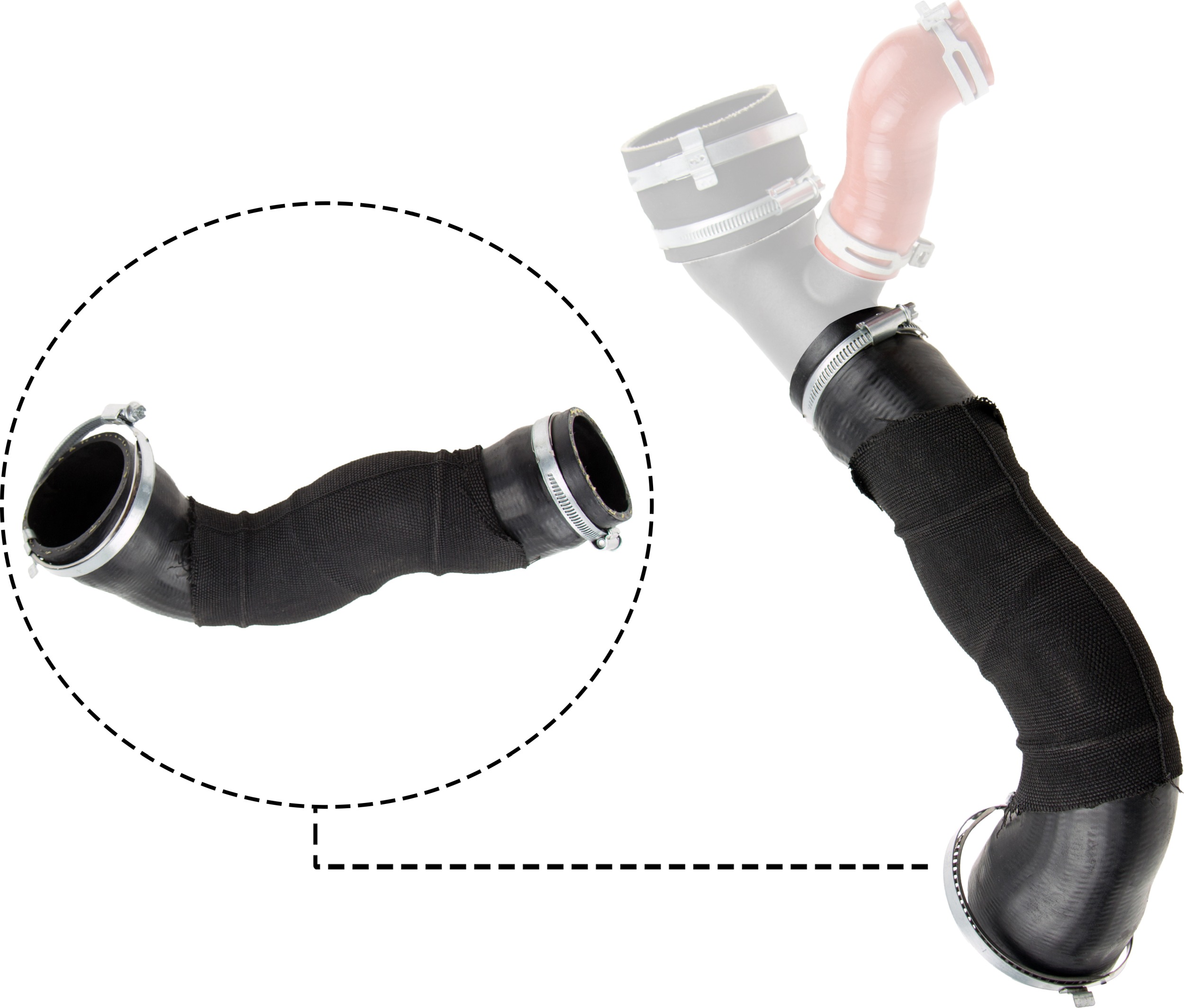 Gates Laadlucht-/turboslang 09-0652