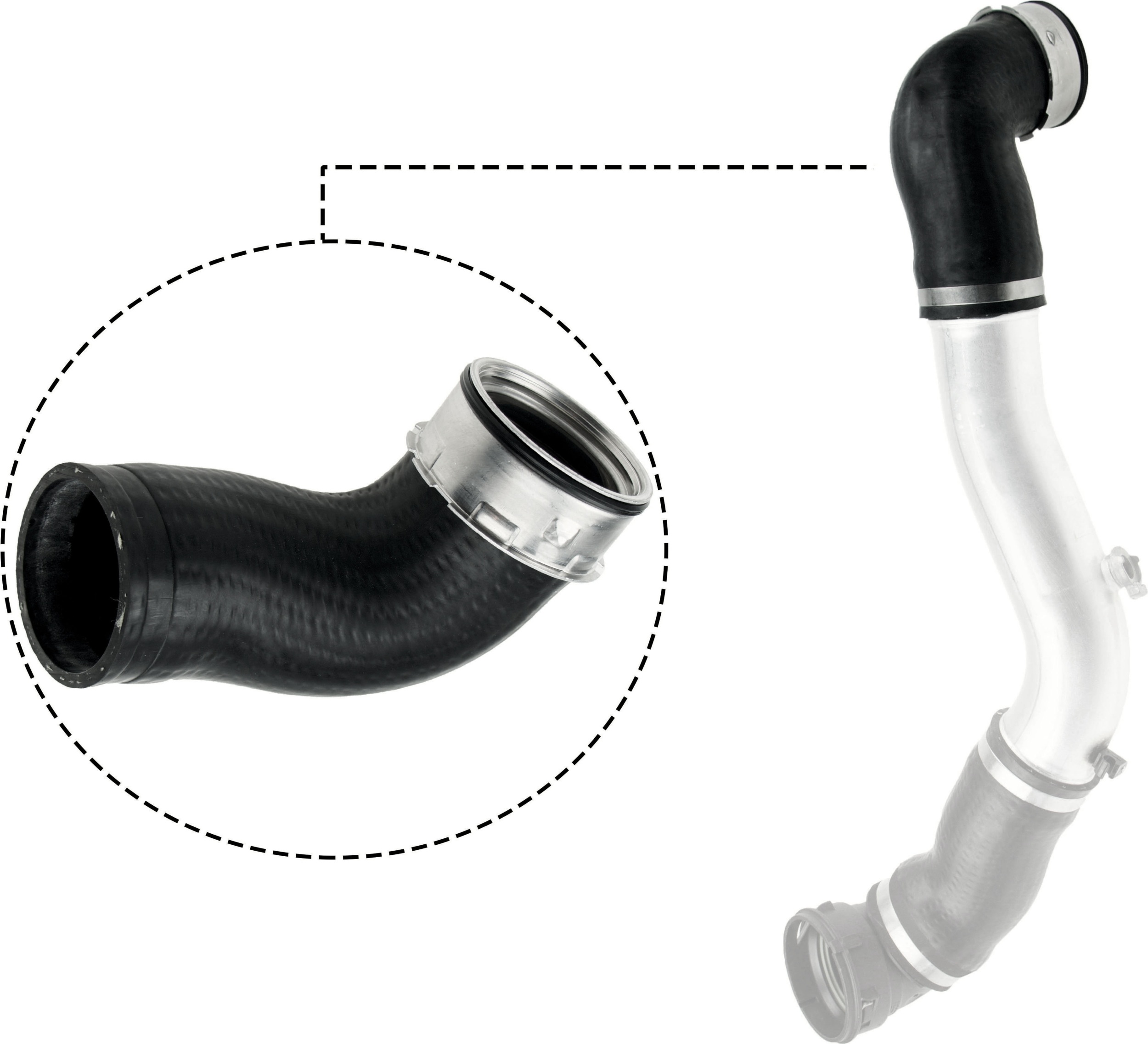 Gates Laadlucht-/turboslang 09-0726