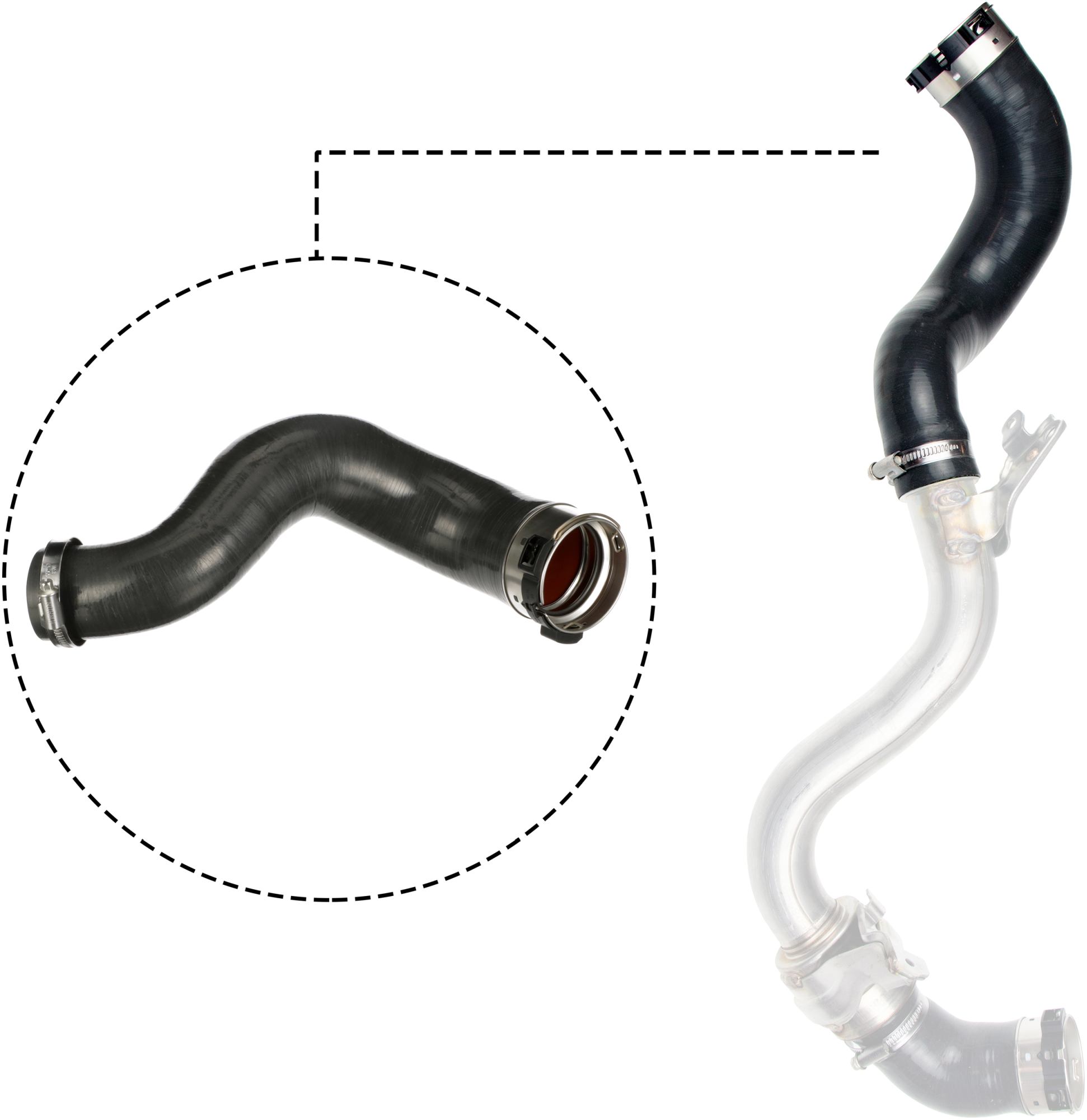 Gates Laadlucht-/turboslang 09-1302