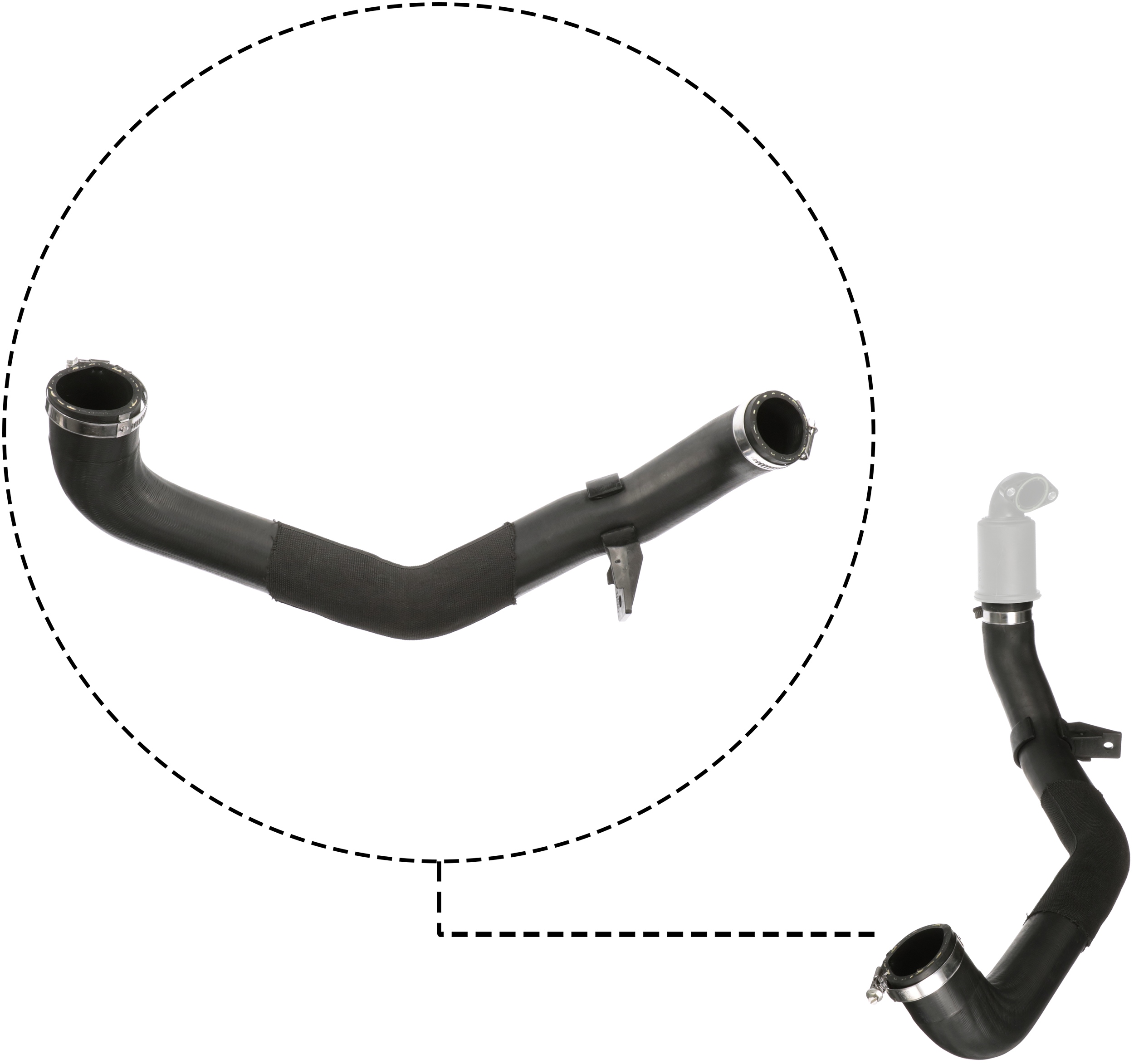 Gates Laadlucht-/turboslang 09-1484