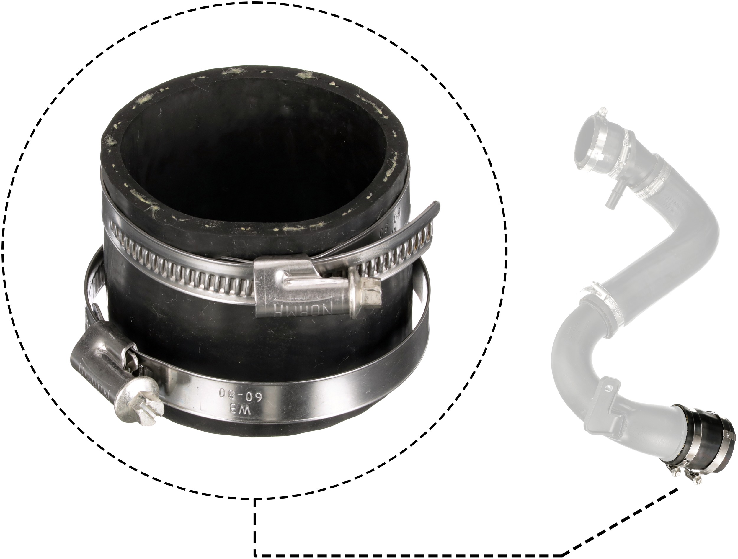 Gates Laadlucht-/turboslang 09-1502