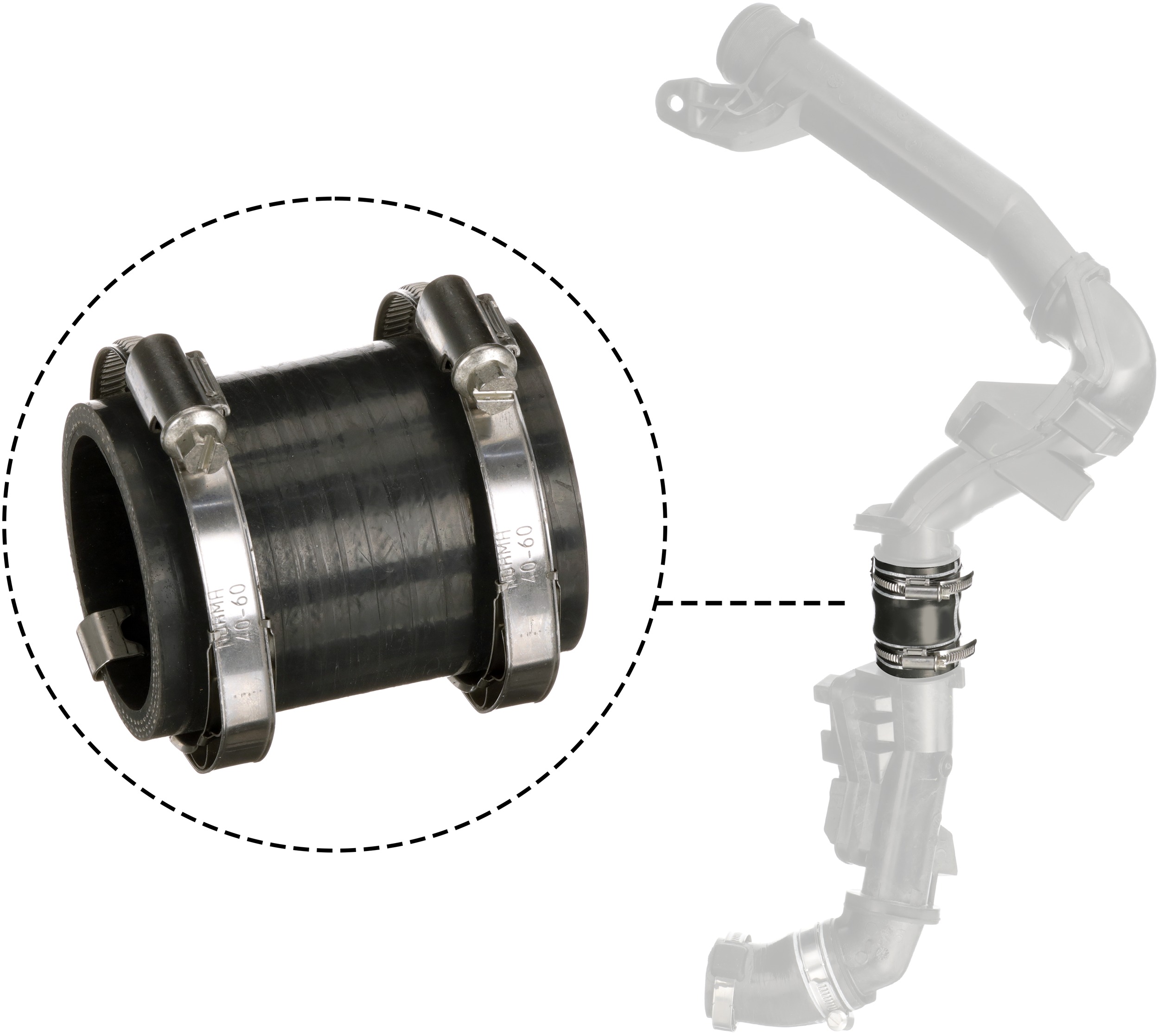 Gates Laadluchtslang 09-1505