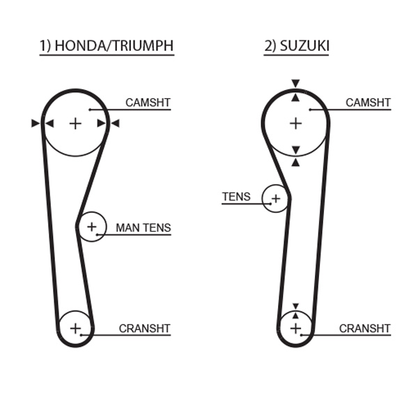 Distributieriem Gates 5019