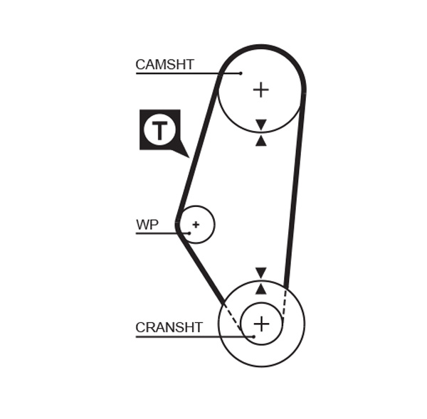 Distributieriem Gates 5311