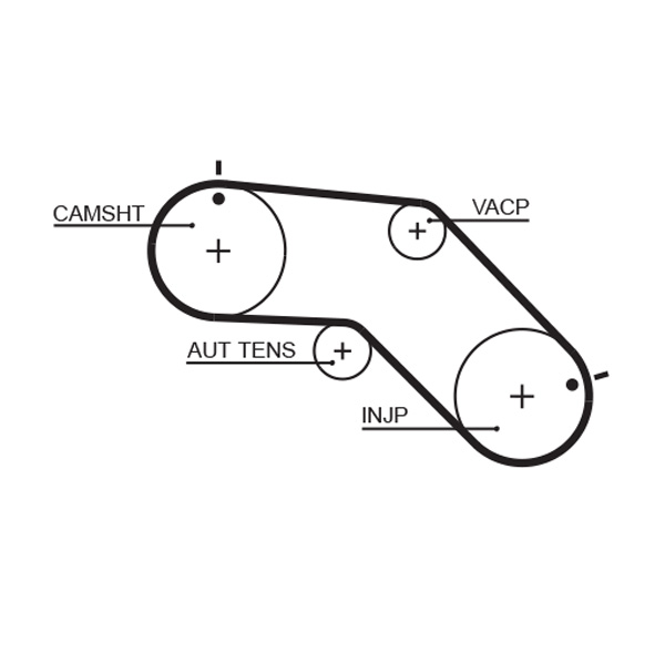 Gates Distributieriem kit K035309XS