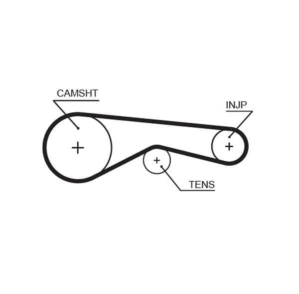 Gates Distributieriem kit K015624XS