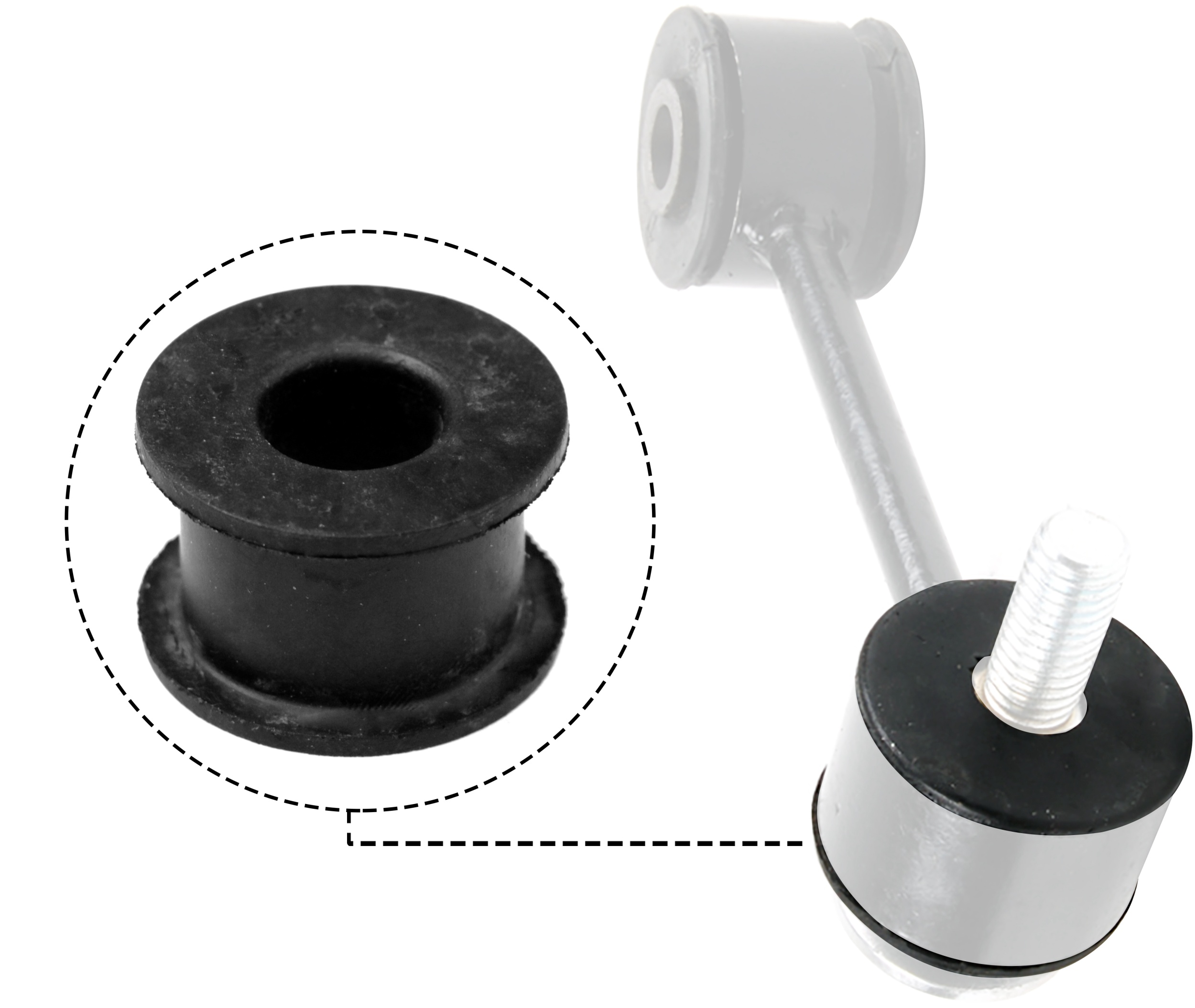 Draagarmrubber Gates AWS1743