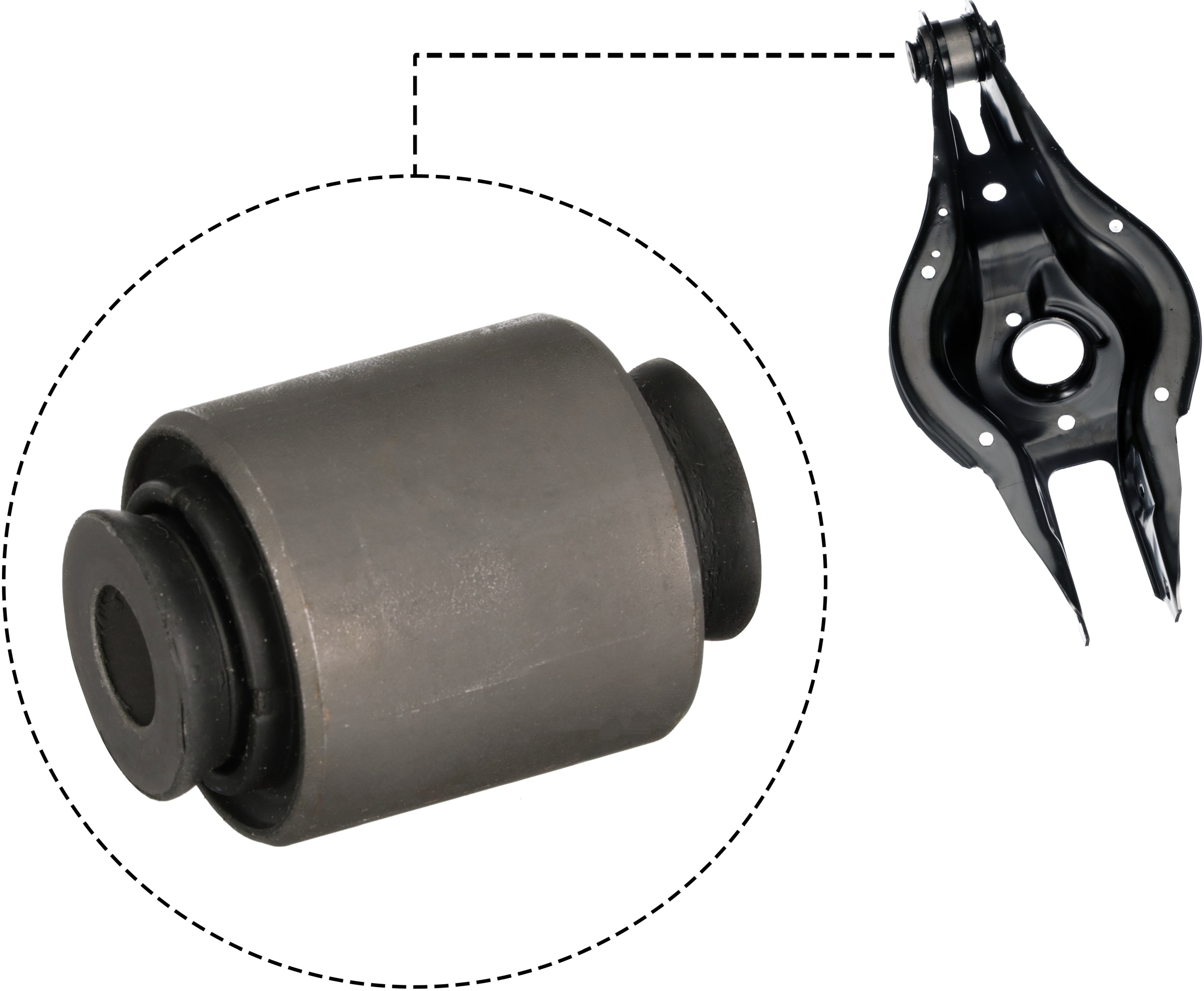 Gates Draagarmrubber AWS2173