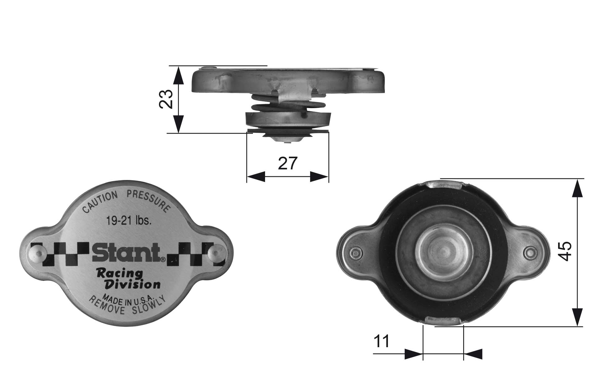 Radiateurdop Gates RC10361