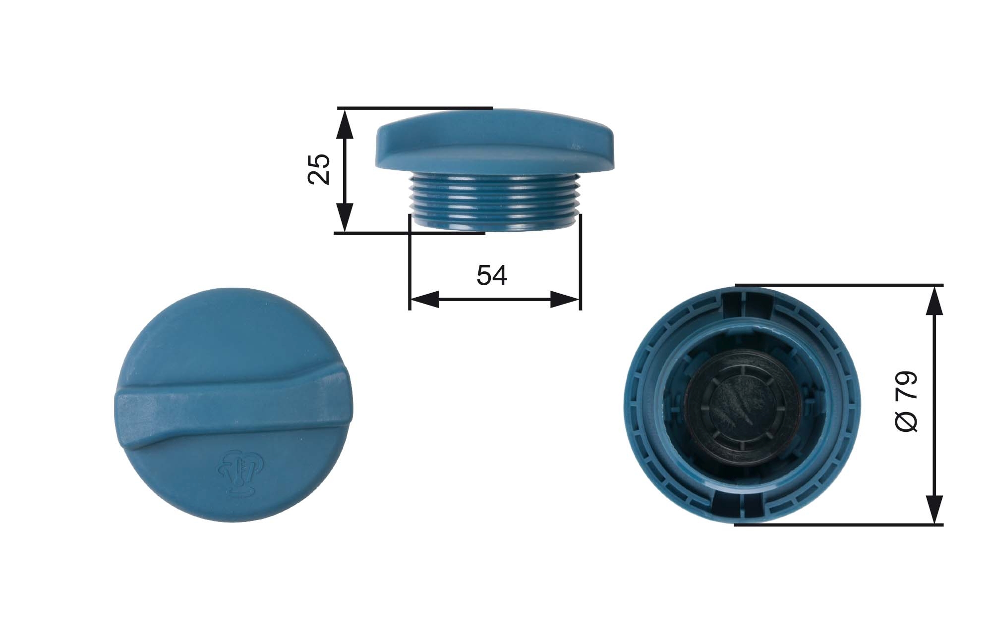 Radiateurdop Gates RC205