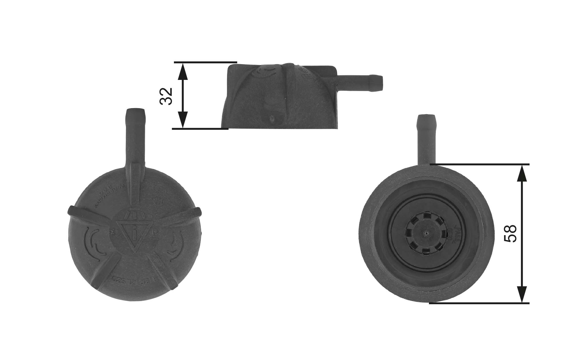 Radiateurdop Gates RC236