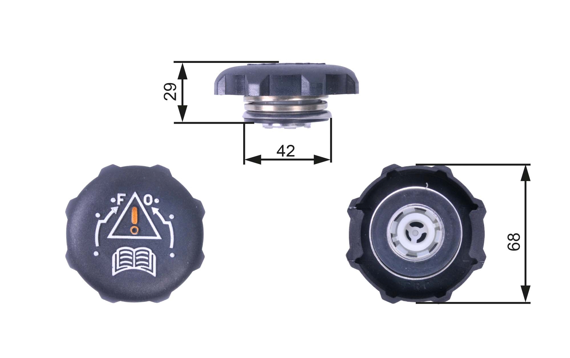 Radiateurdop Gates RC239