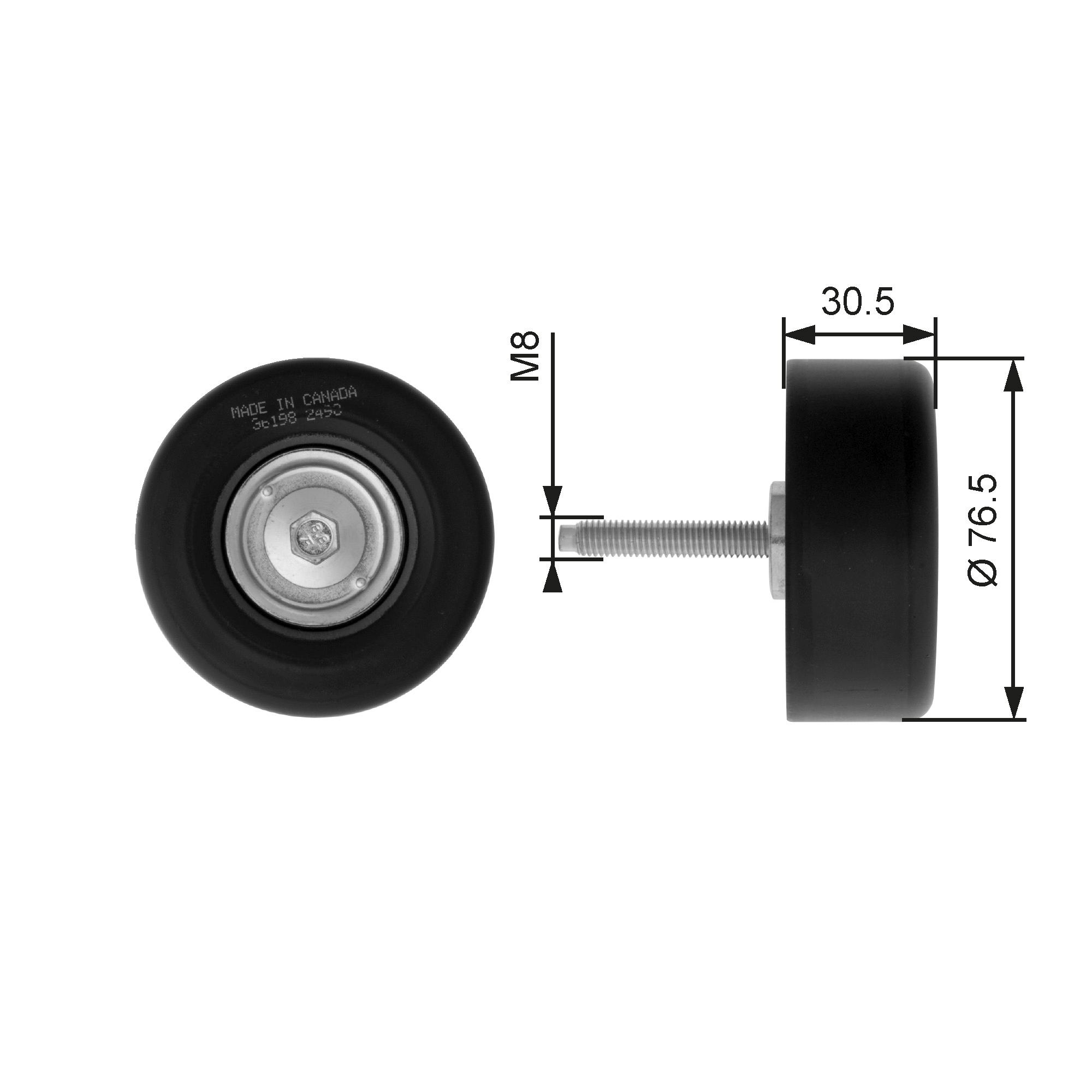 Gates Poly V-riemen kit K106PK2228