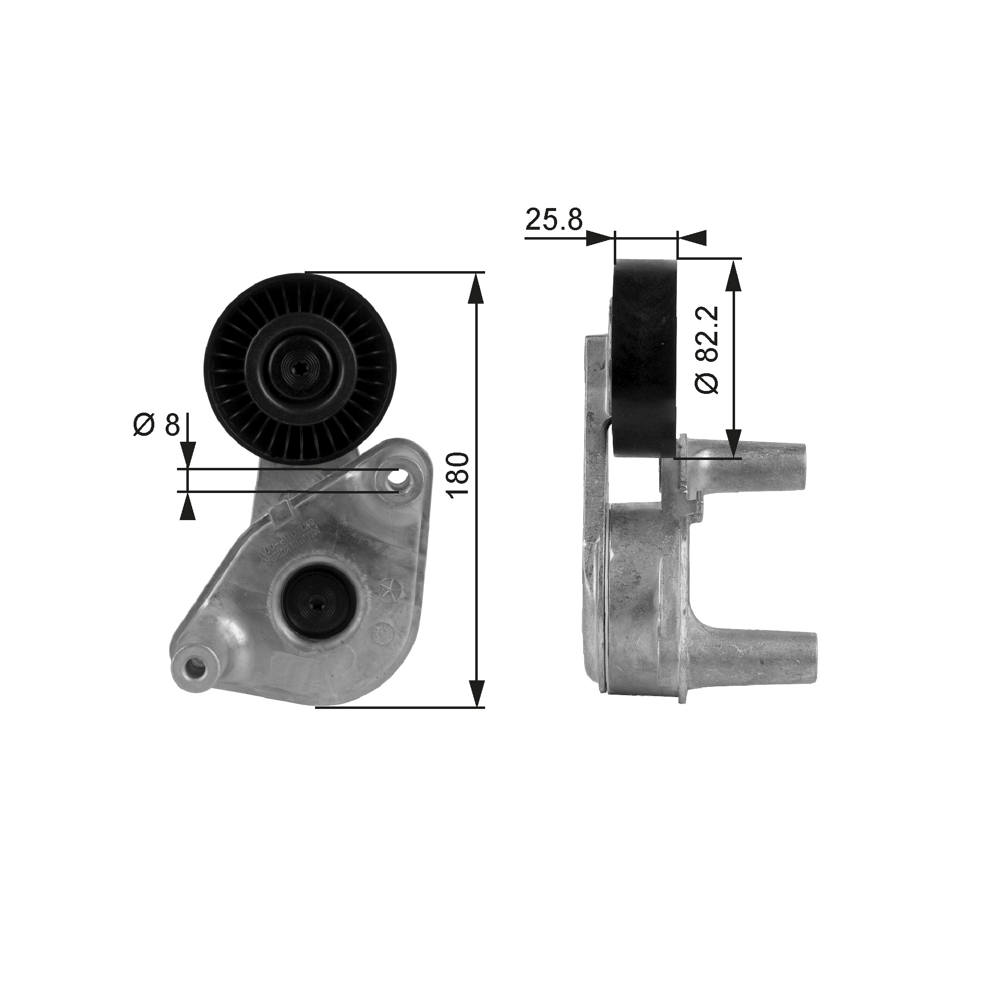 Spanner poly V-riem Gates T38149