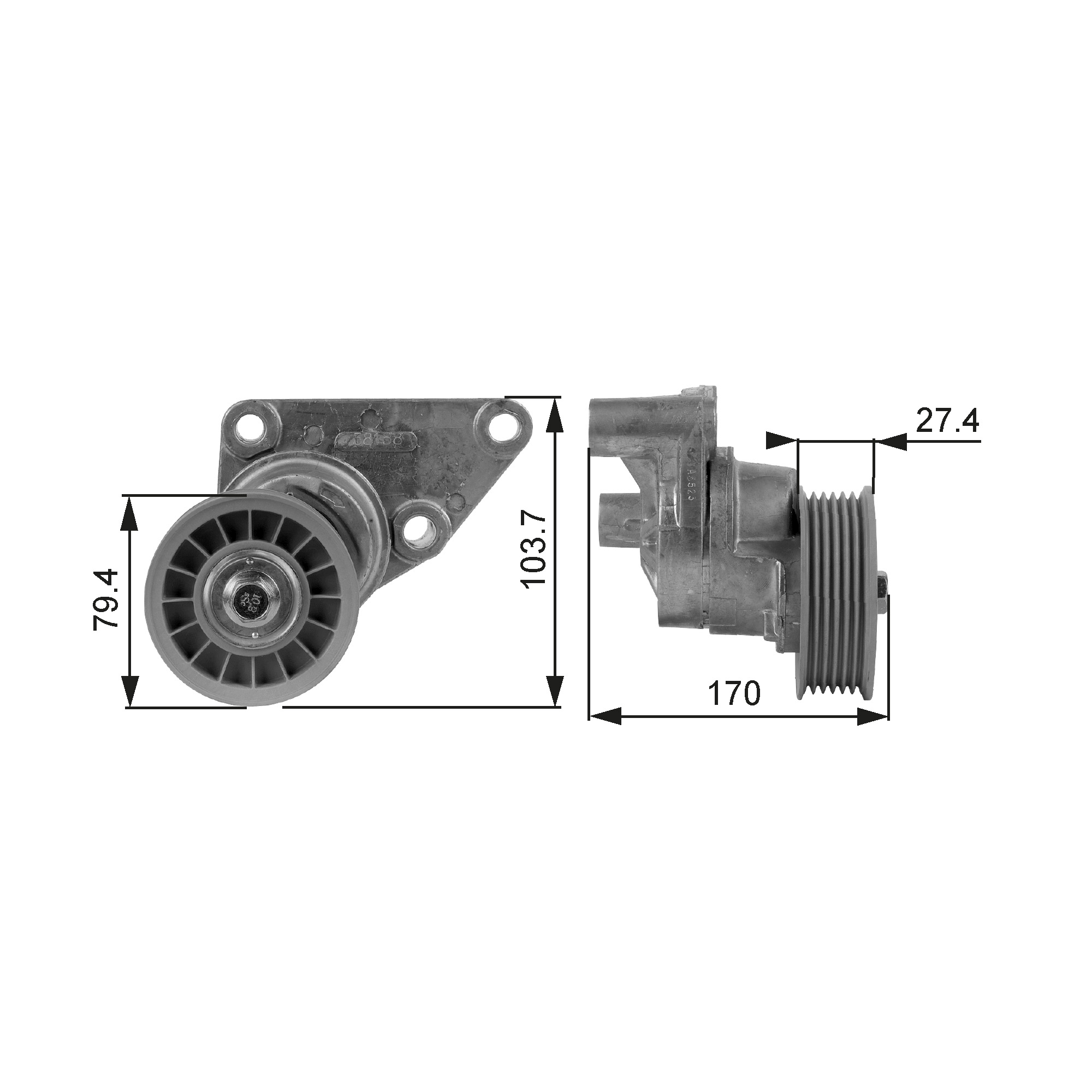 Spanner poly V-riem Gates T38158