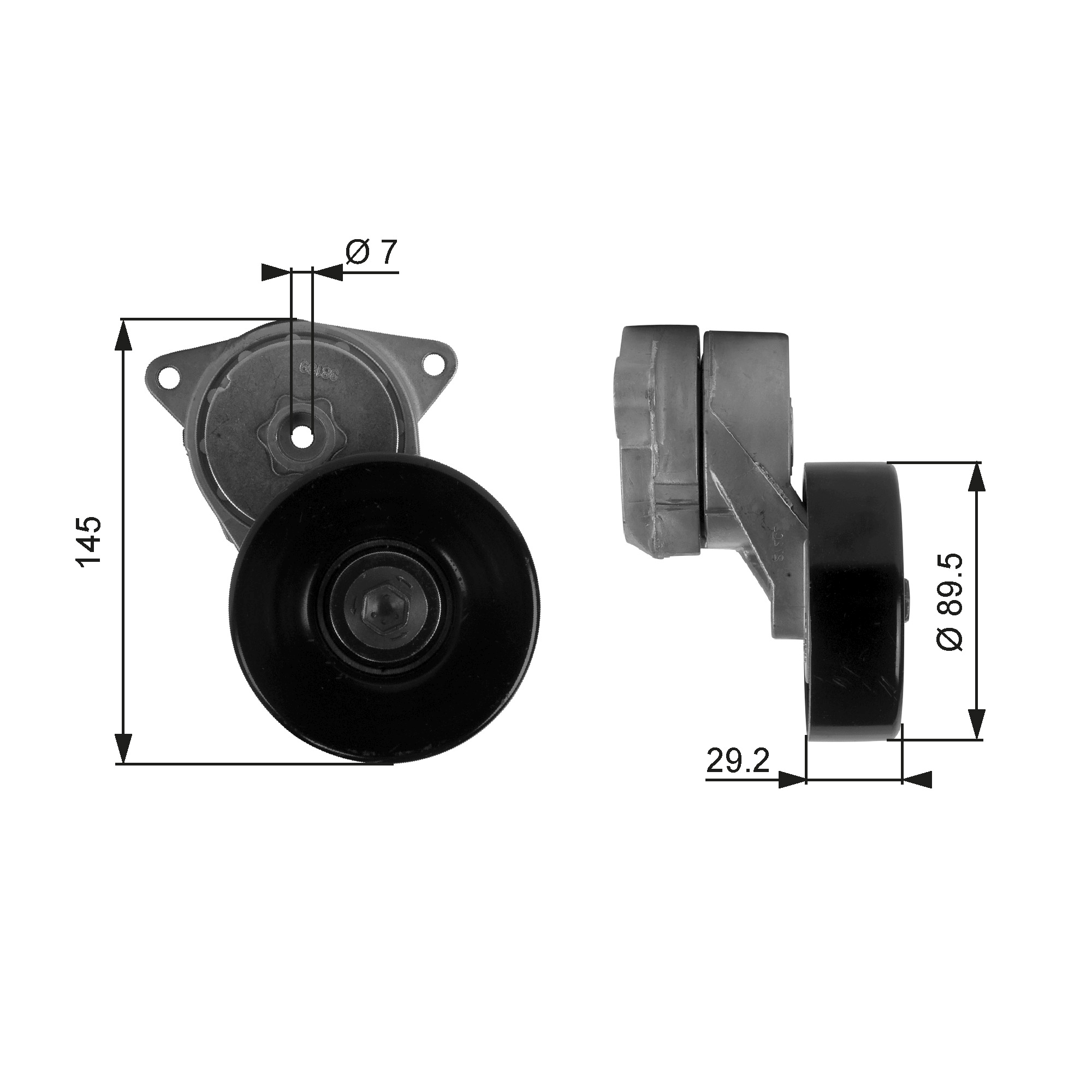 Spanner poly V-riem Gates T38169