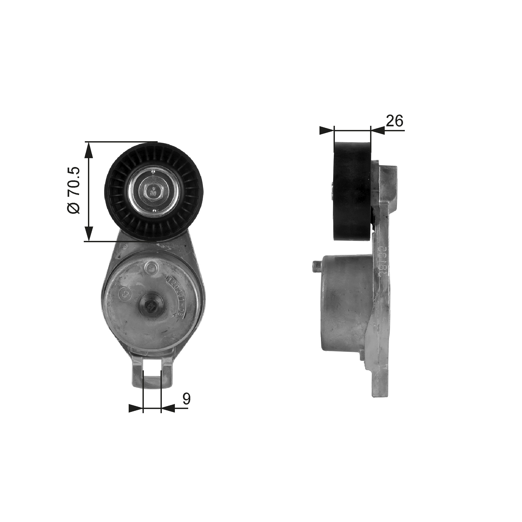 Spanner poly V-riem Gates T38185