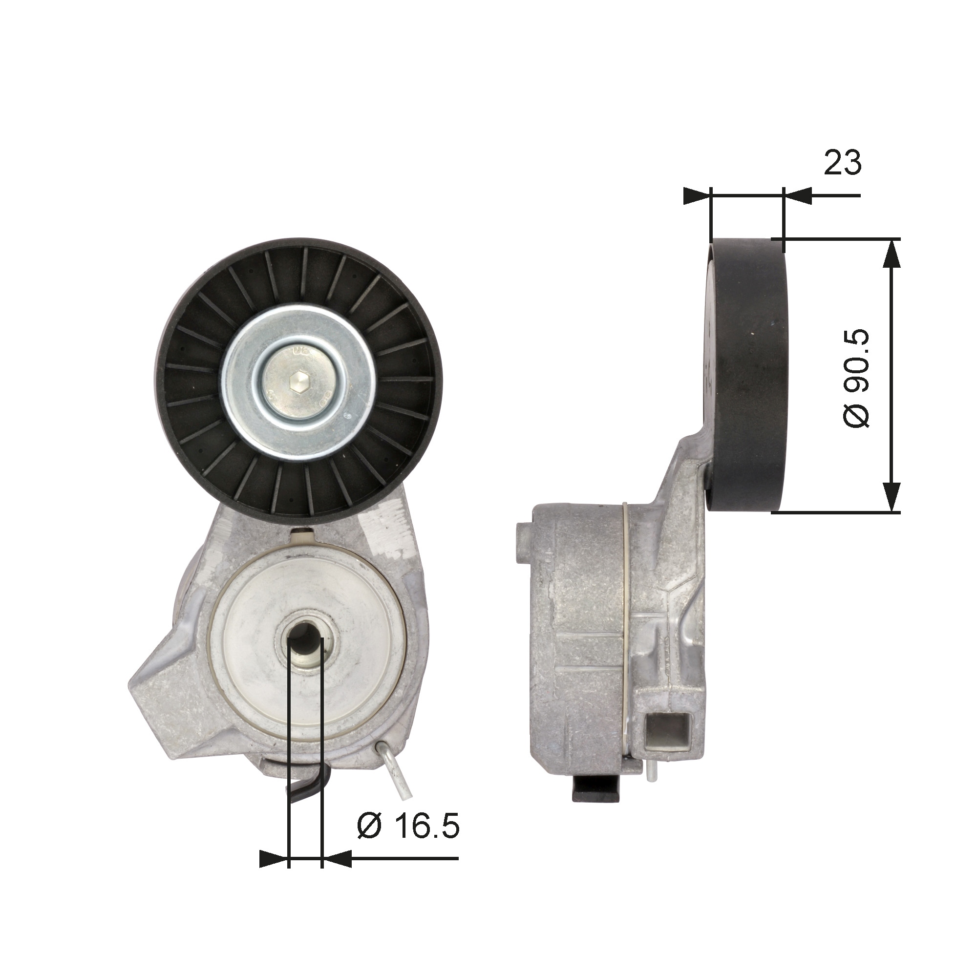 Gates Poly V-riemen kit K016PK2345