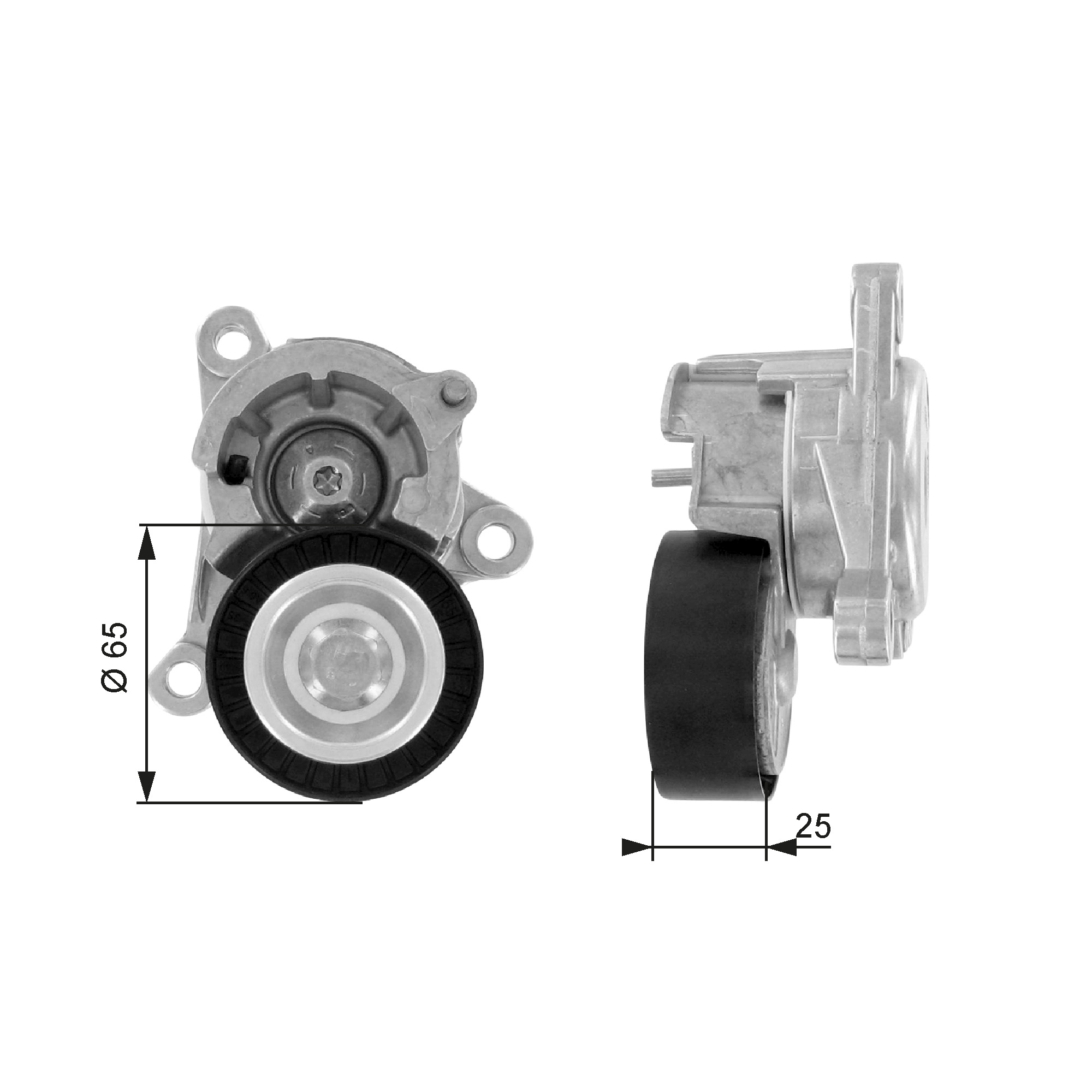 Spanner poly V-riem Gates T38320