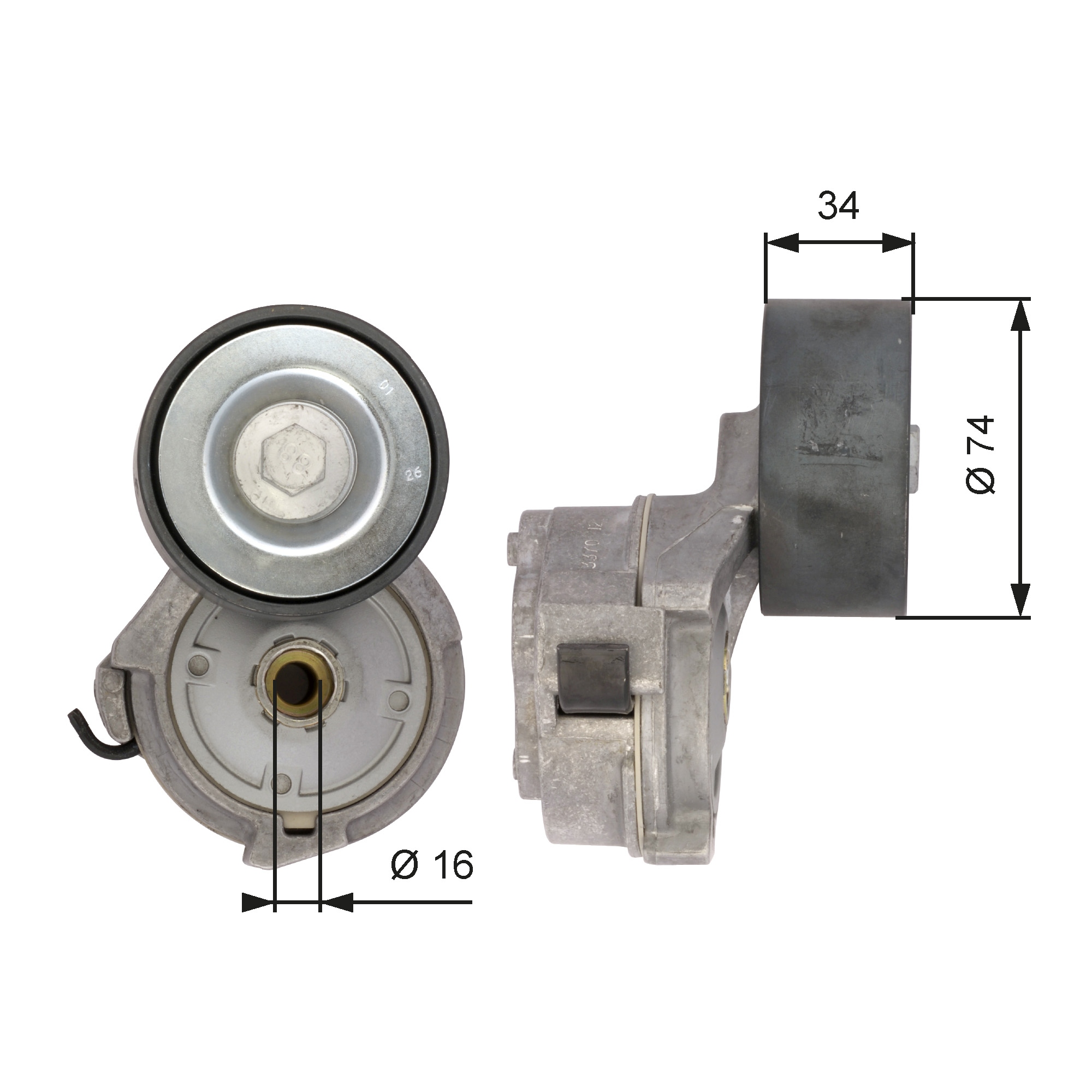 Spanner poly V-riem Gates T38559