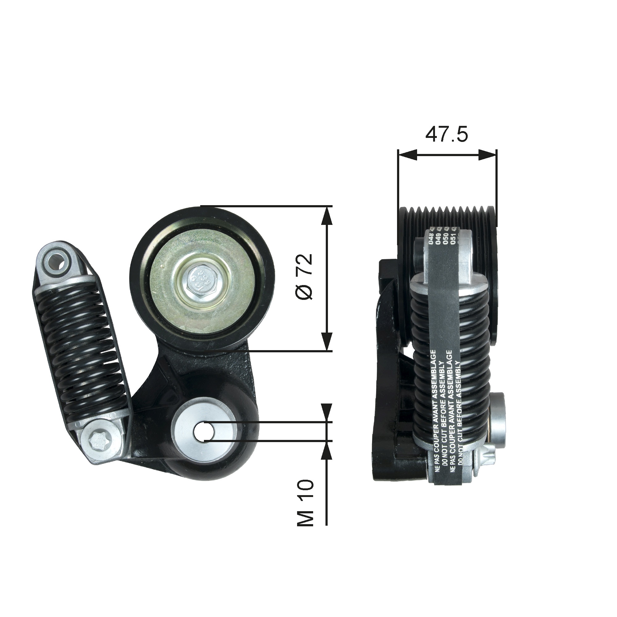 Spanner poly V-riem Gates T38721