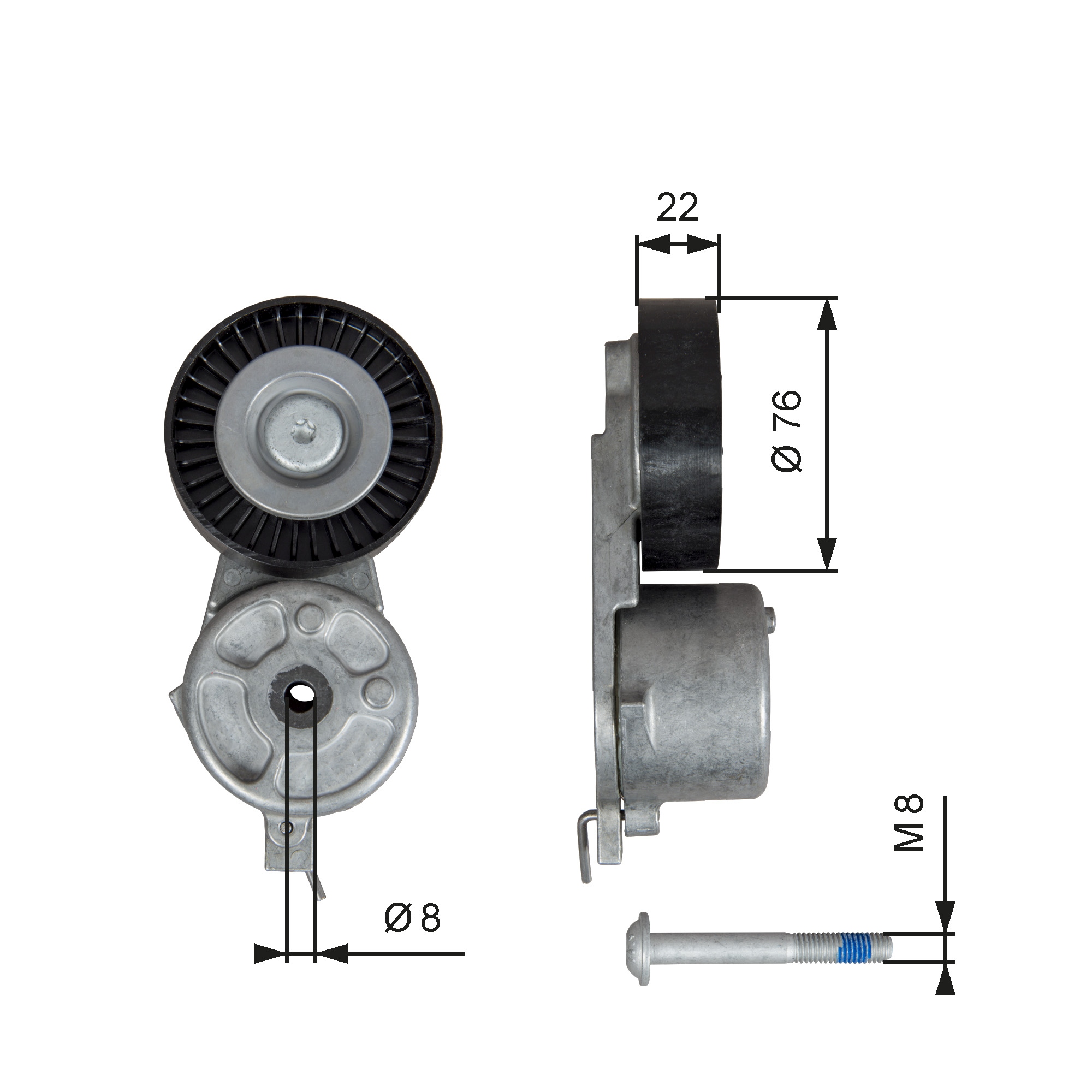 Spanner poly V-riem Gates T39141