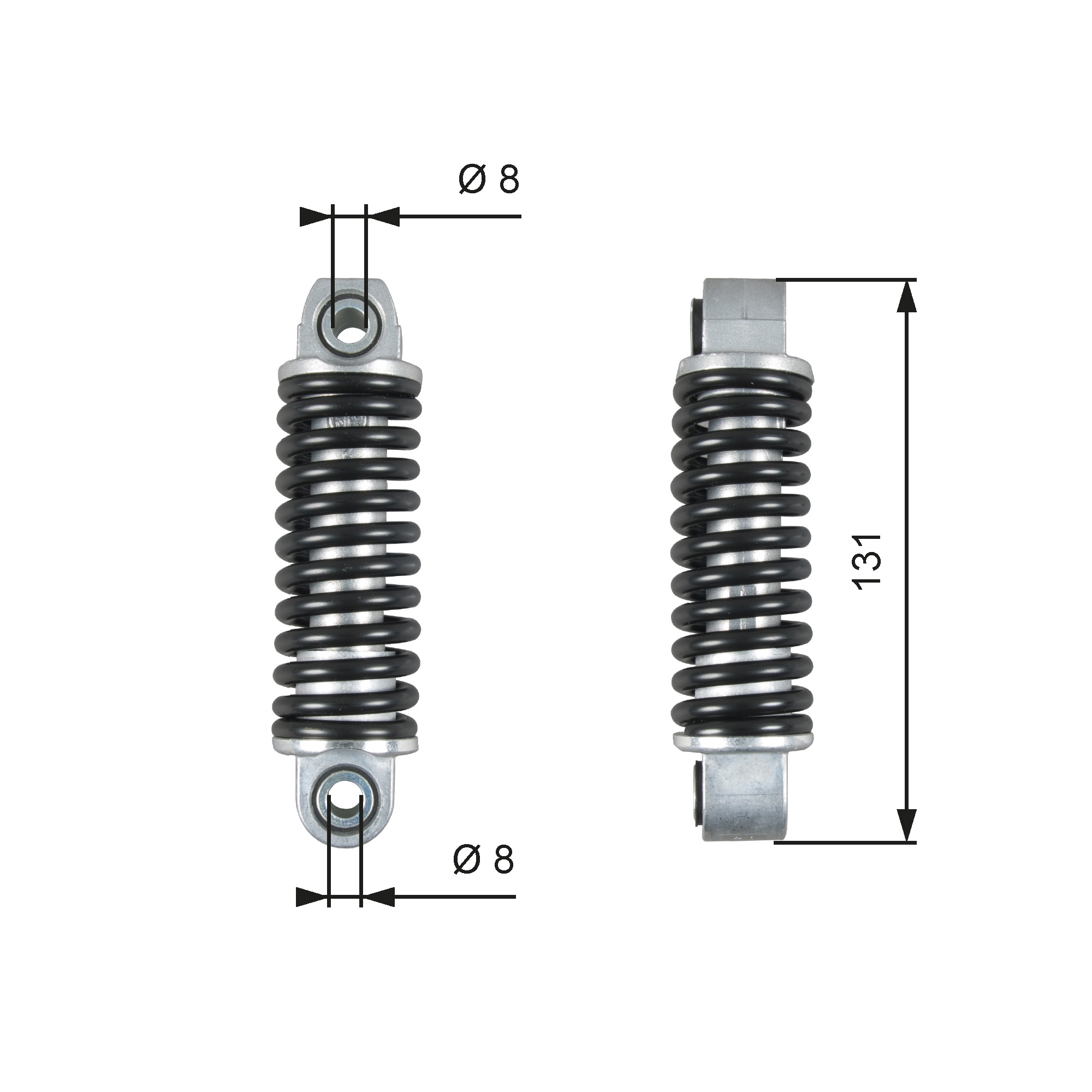 Riemspannerdemper Gates T39151