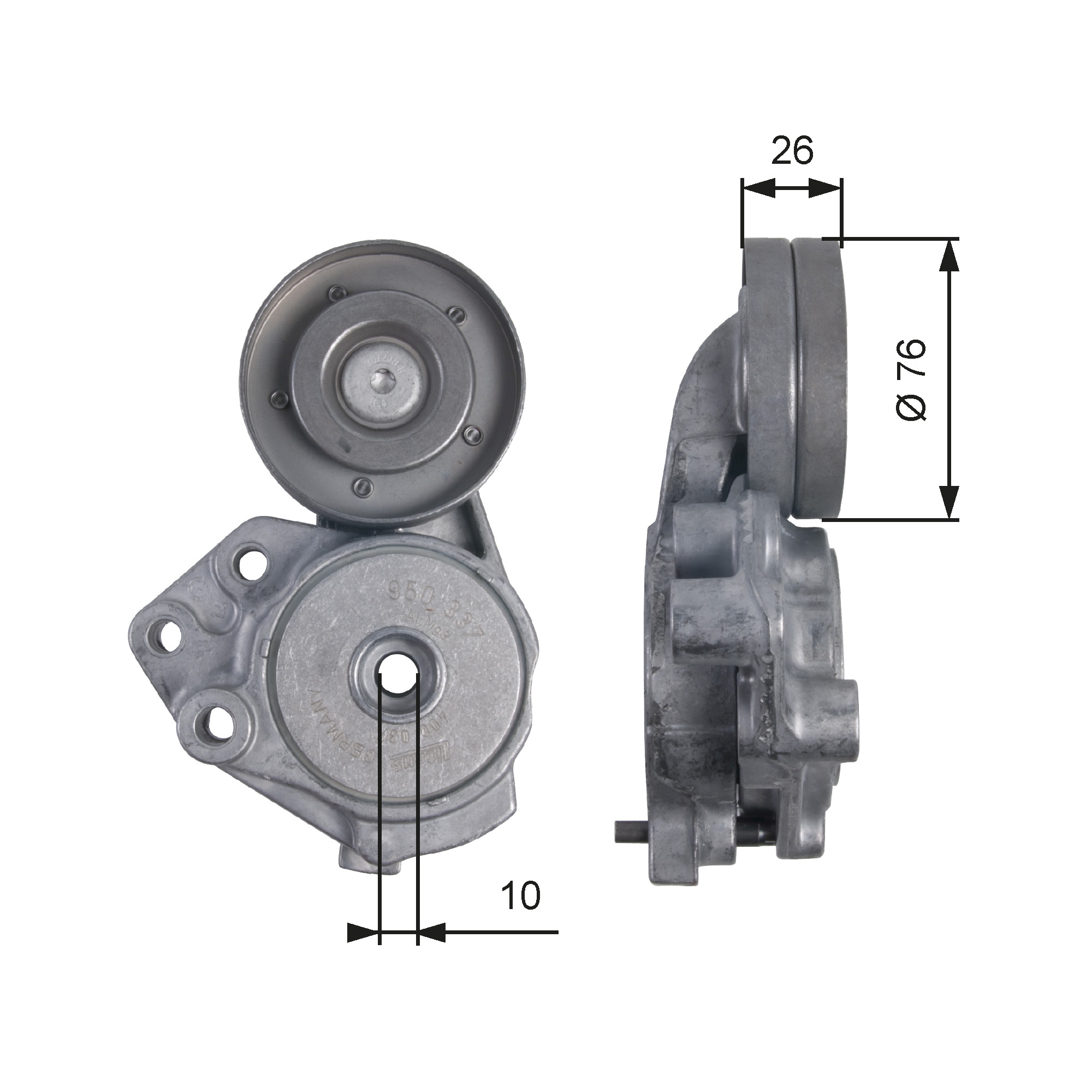 Spanner poly V-riem Gates T39173