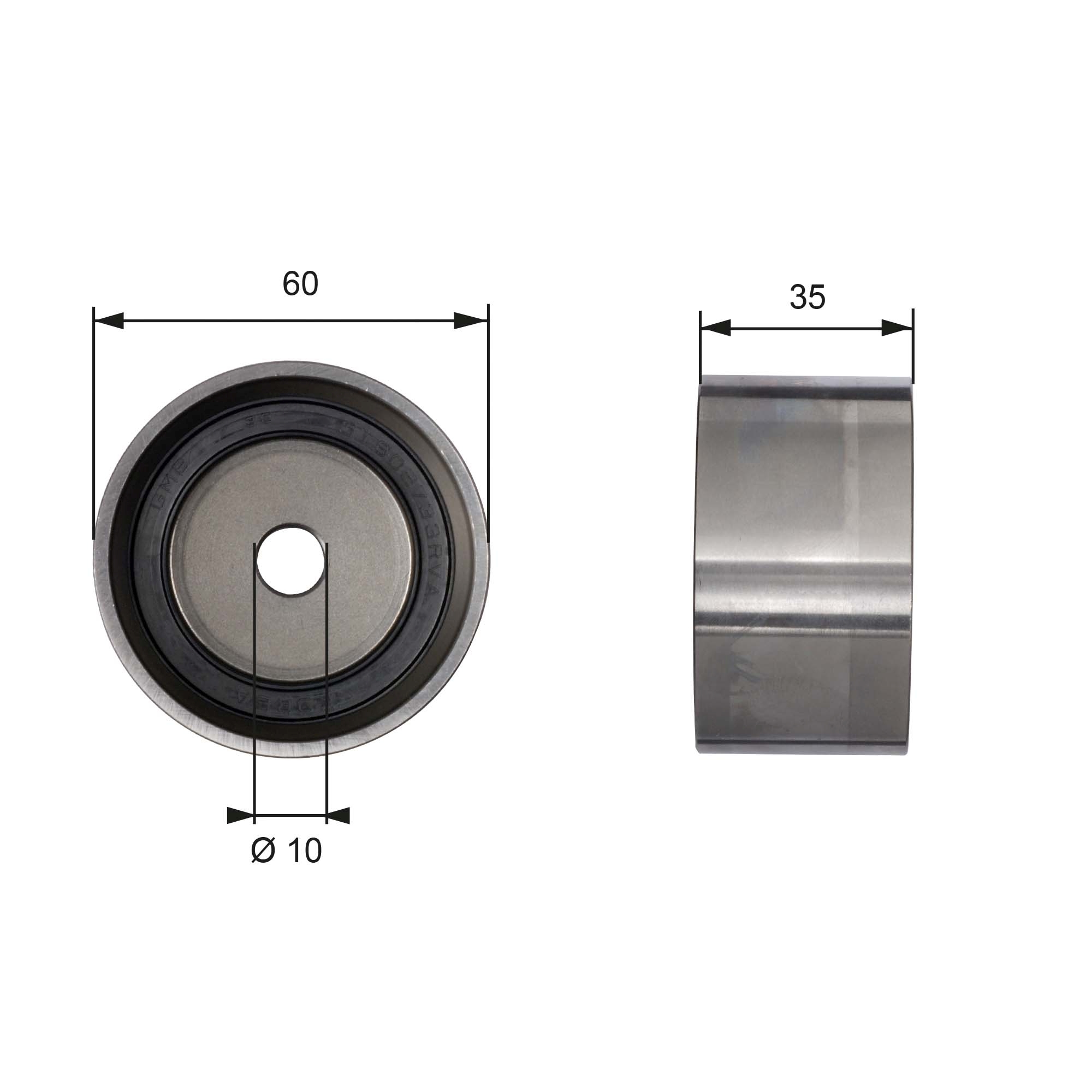 Geleiderol distributieriem Gates T41040