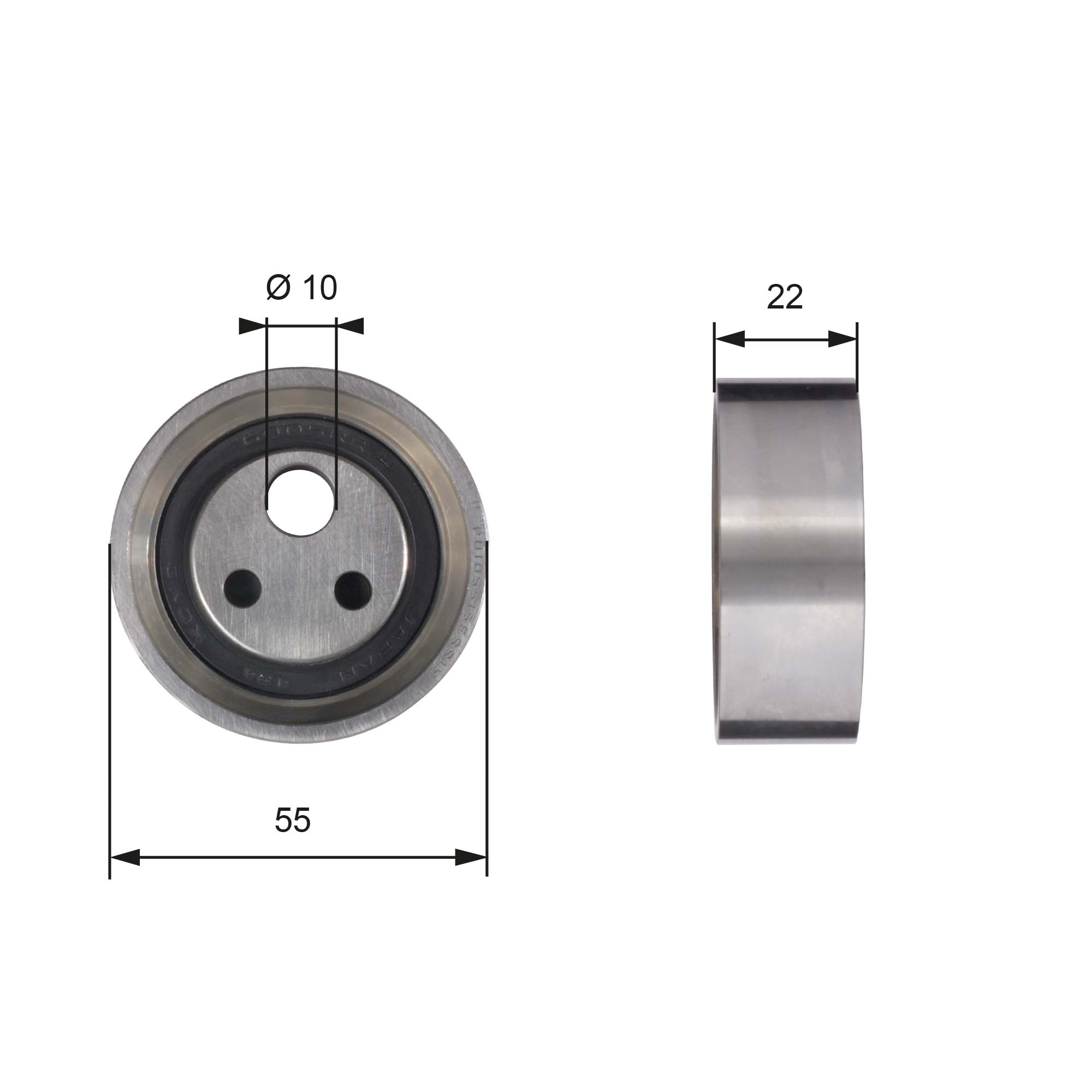 Spanrol distributieriem Gates T41155