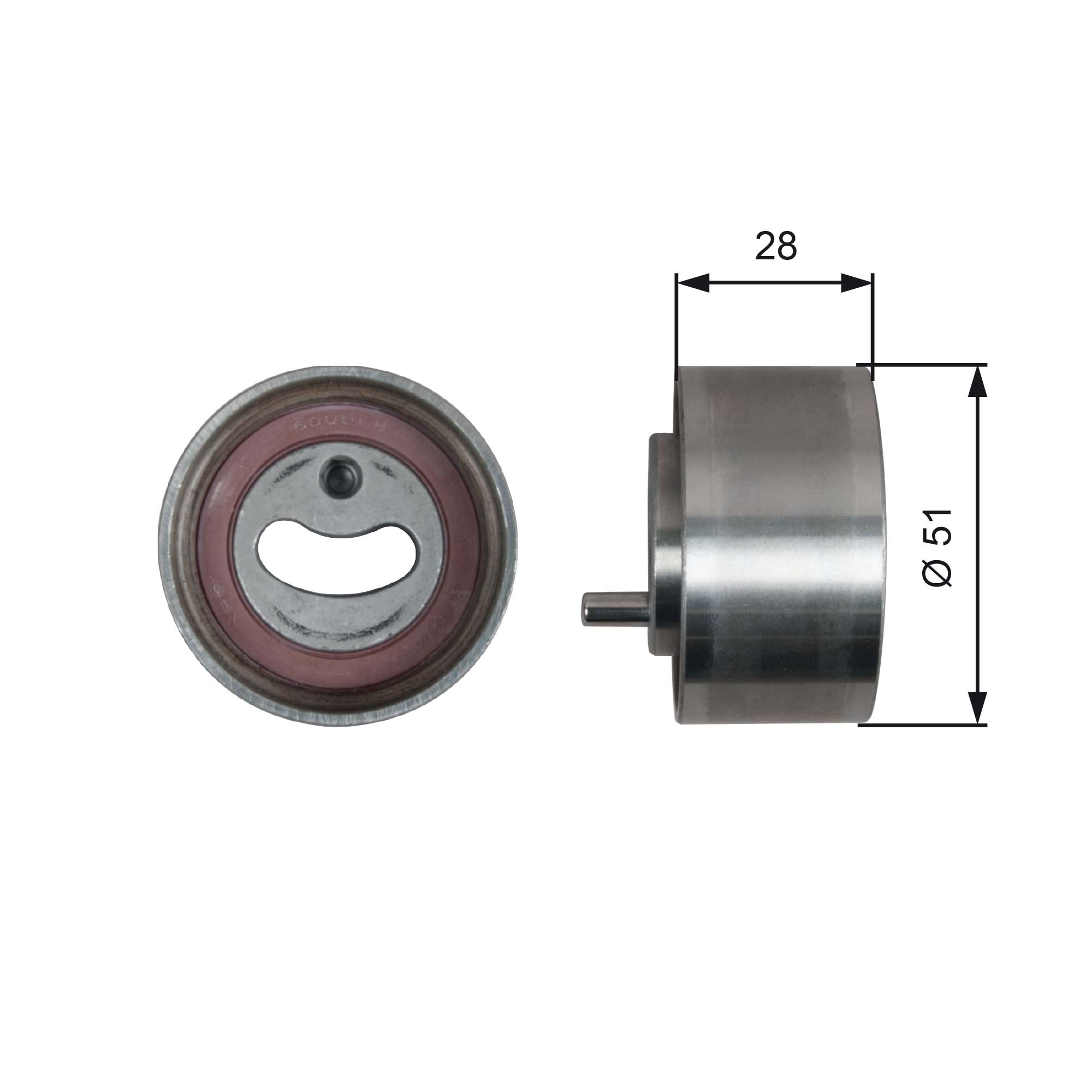 Spanrol distributieriem Gates T41319