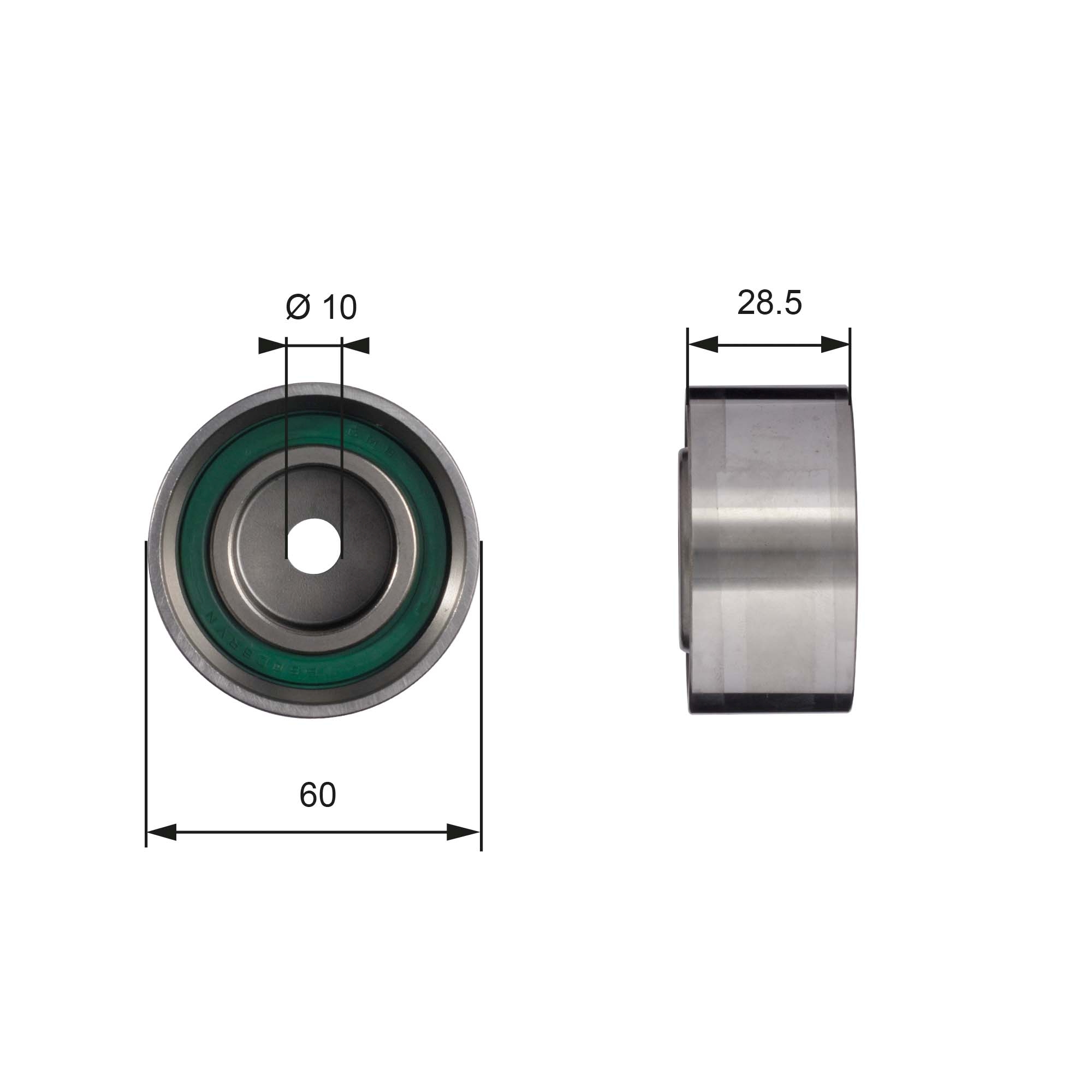 Geleiderol distributieriem Gates T42015