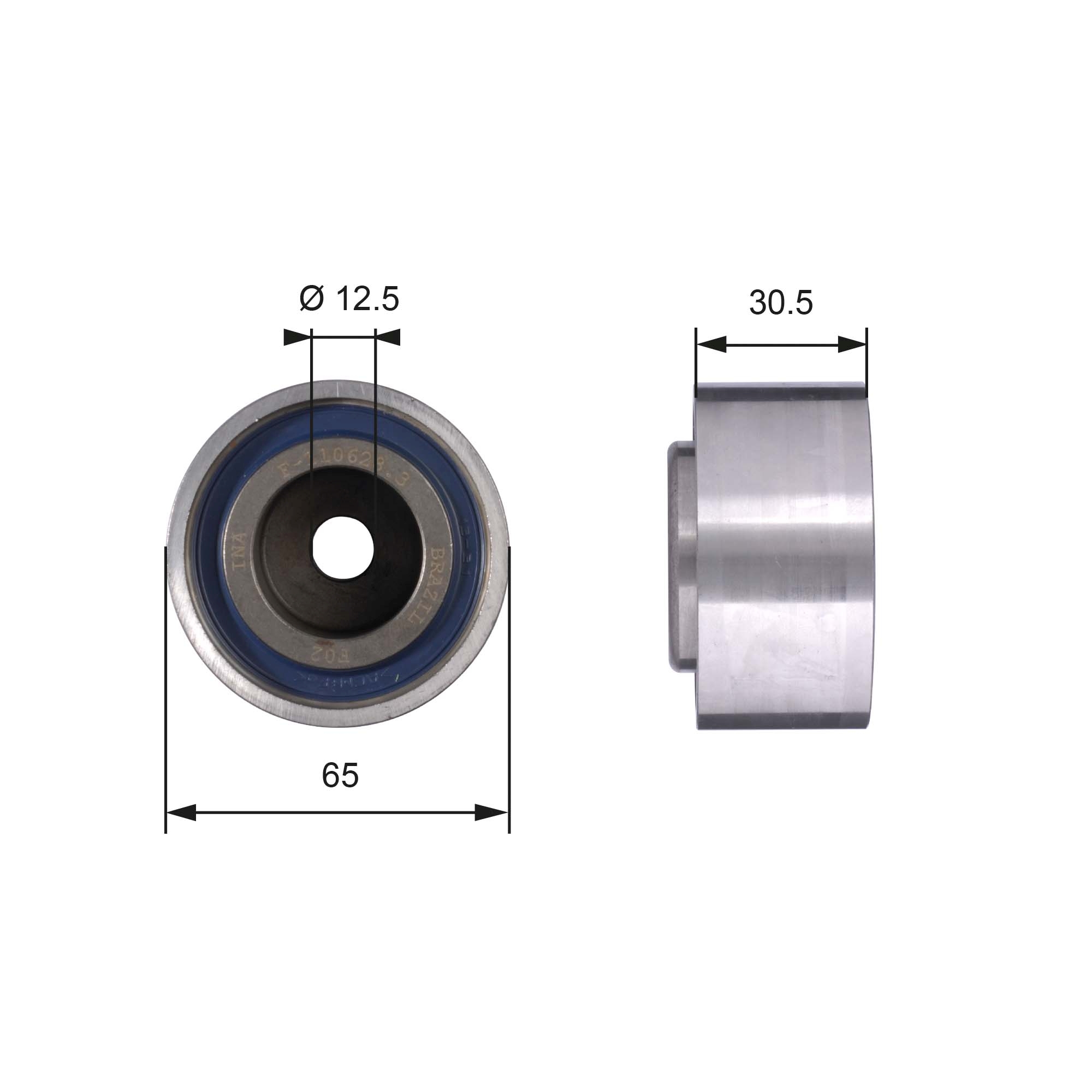 Geleiderol distributieriem Gates T42061