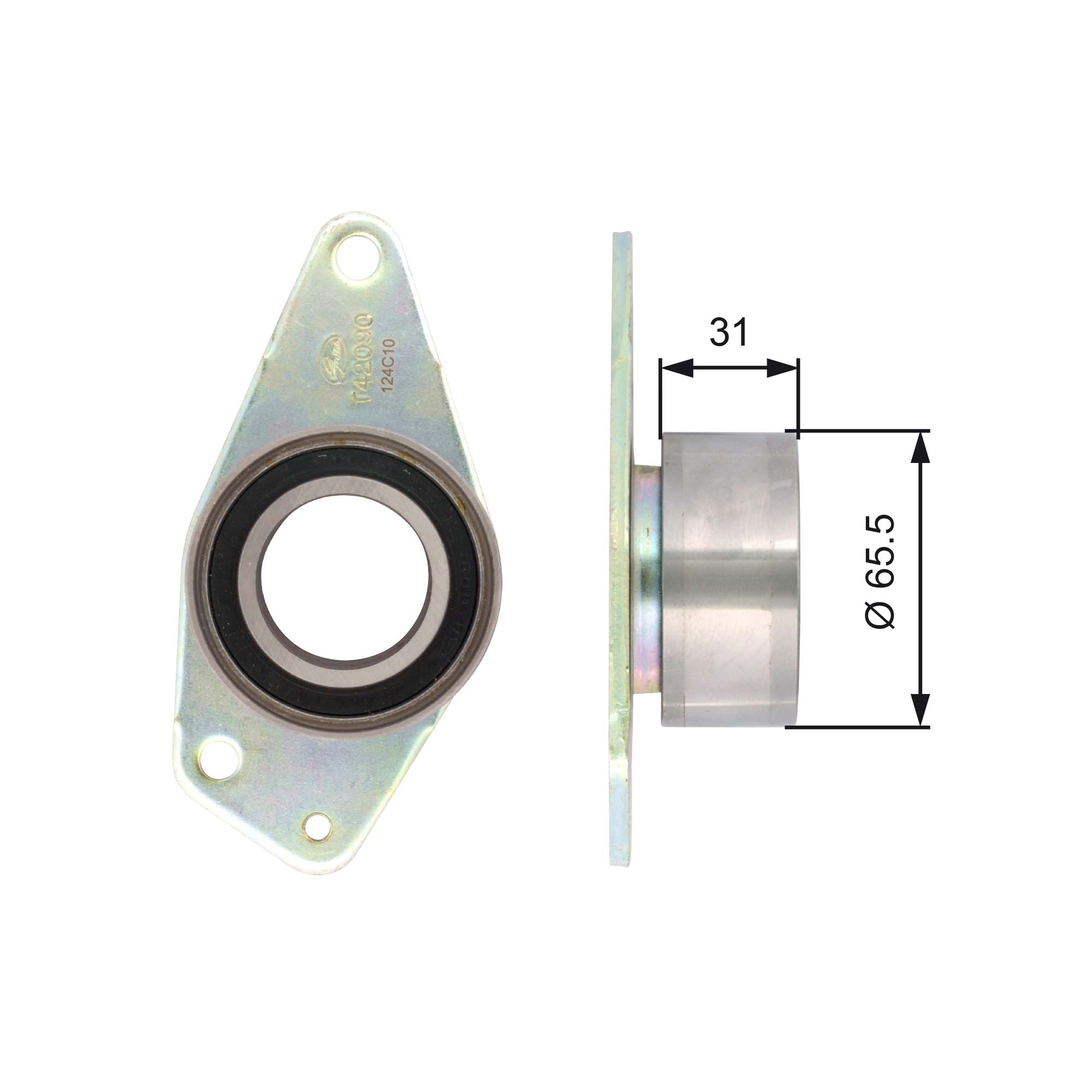 Geleiderol distributieriem Gates T42090