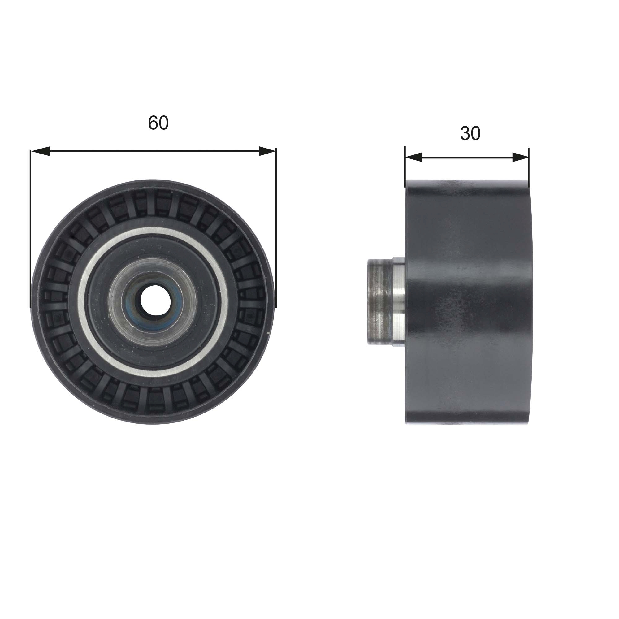 Geleiderol distributieriem Gates T42191