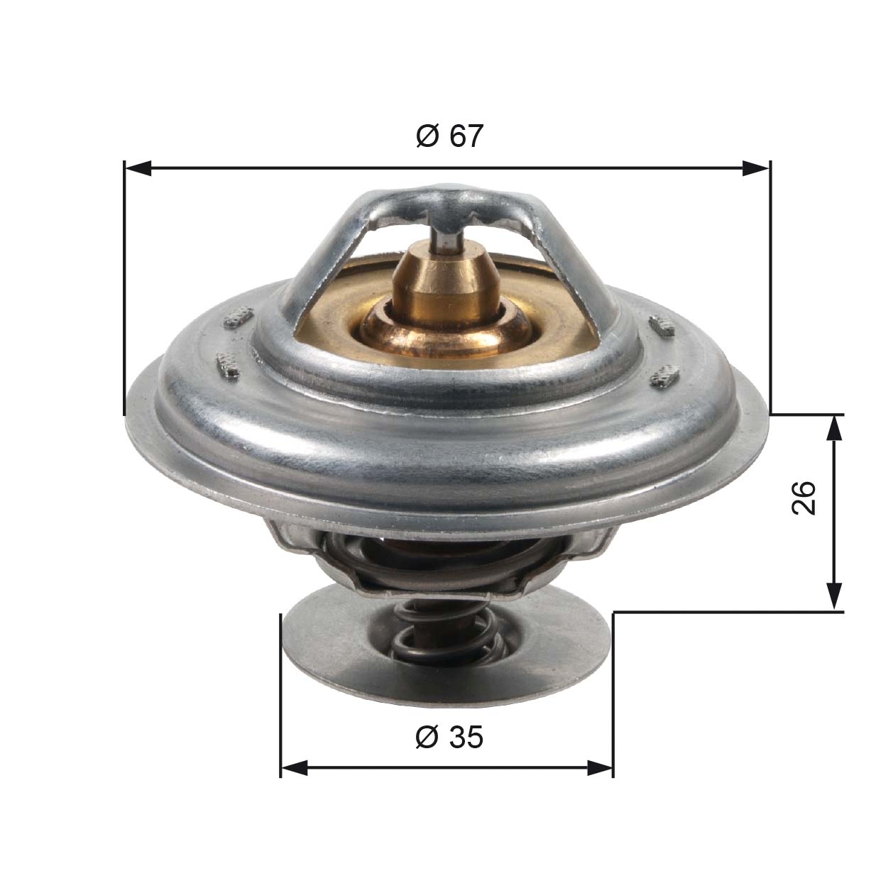 Thermostaat Gates TH13287G1