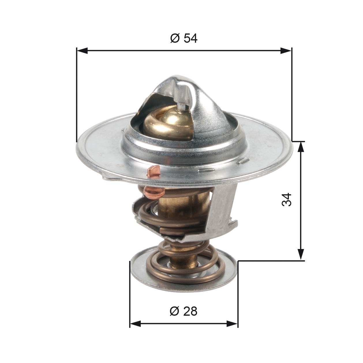 Thermostaat Gates TH47685G1