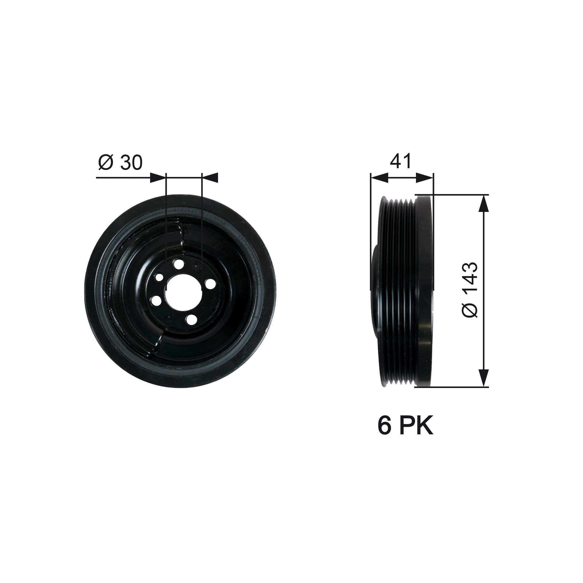 Krukaspoelie Gates TVD1031