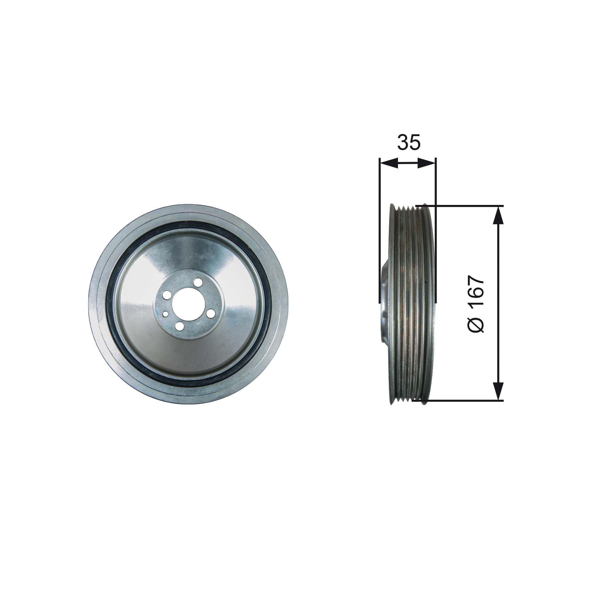 Krukaspoelie Gates TVD1135