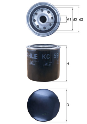 Knecht Brandstoffilter KC 59