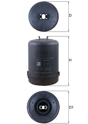 Knecht Oliefilter OZ 10