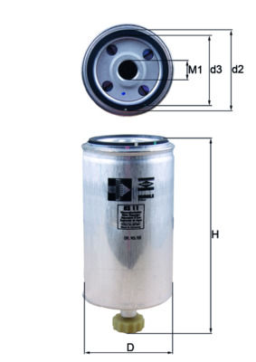 Brandstoffilter Knecht KS 11