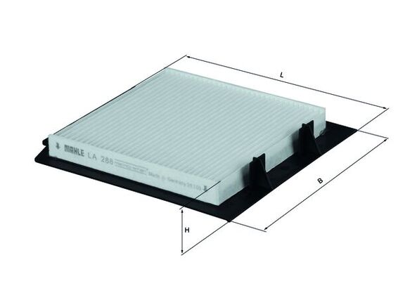 Interieurfilter Knecht LA 288