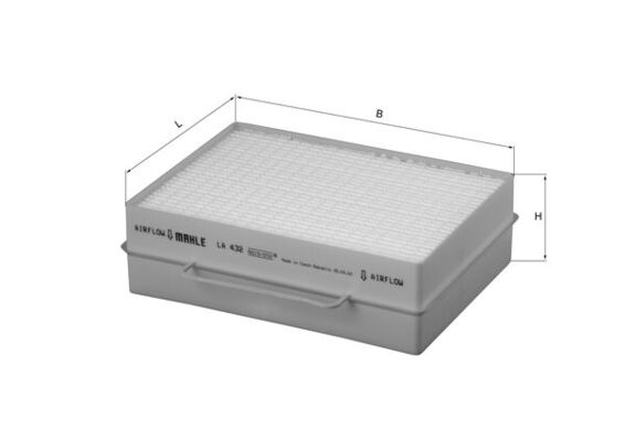 Knecht Interieurfilter LA 432