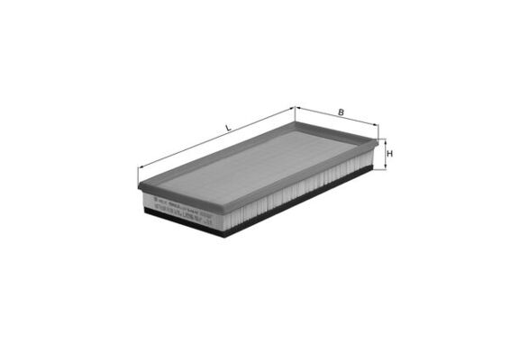 Luchtfilter Knecht LX 596