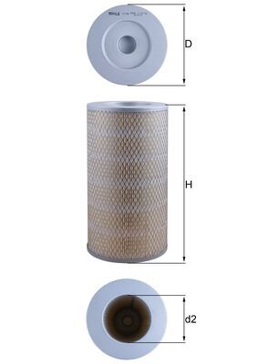 Knecht Luchtfilter LX 941