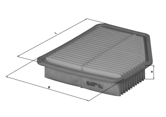 Luchtfilter Knecht LX 1613