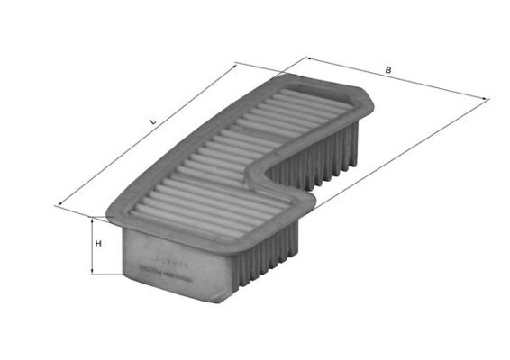 Knecht Luchtfilter LX 1936