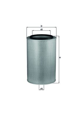 Luchtfilter Knecht LX 273
